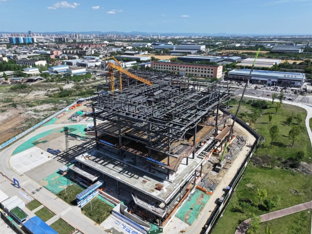 一線傳真│奮斗不止，筑鼎未來——市博物館建設(shè)項(xiàng)目主體結(jié)構(gòu)順利封頂